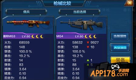 全民突击MG4和傲羚MG3