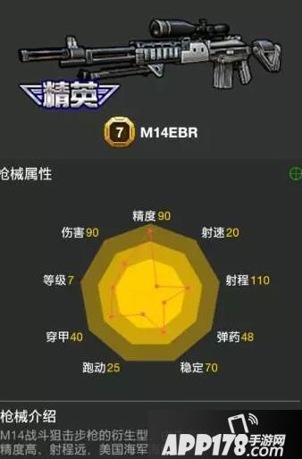 全民枪战M14EBR