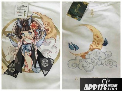 阴阳师活动限定T恤来了 Q版式神百花争艳