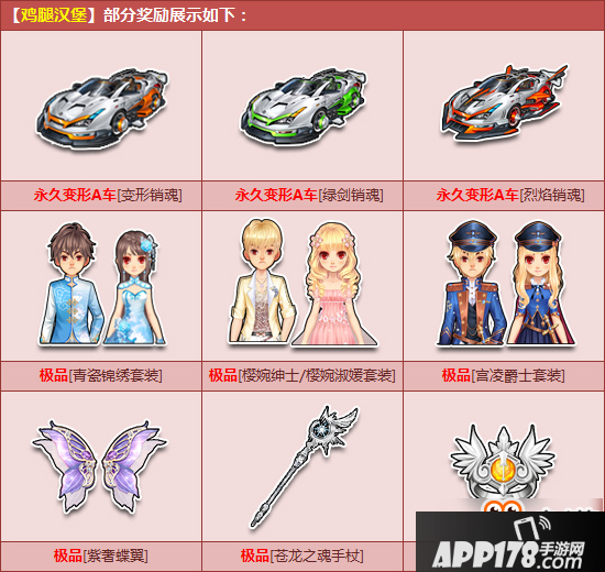 QQ飞车3Q币鸡腿汉堡来袭 抢永久变形A车 QQ飞车3Q币鸡腿汉堡来袭 抢永久变形A车