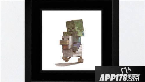 我的世界艺术作品欣赏 用MINECRAFT艺术支持慈善