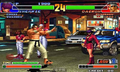 拳皇98游戏截图