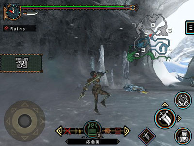 怪物猎人P2G游戏截图