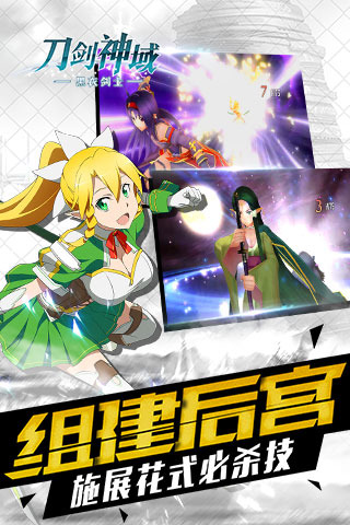 刀剑神域黑衣剑士游戏截图