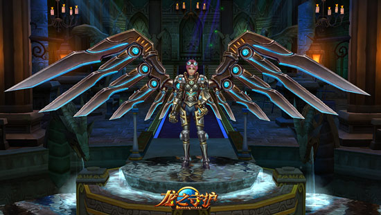 龙之守护ol全新神翼曝光 至尊神翼登场