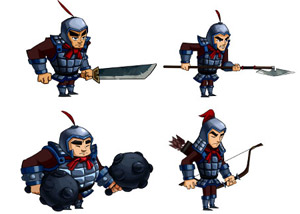 狂斩三国兵种搭配