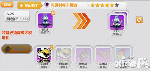 崩坏学园2阿贝利希干扰者进化材料
