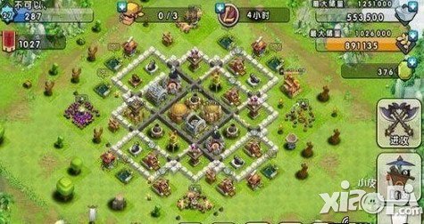 陌陌争霸7本摆法 陌陌争霸7本防御图分享