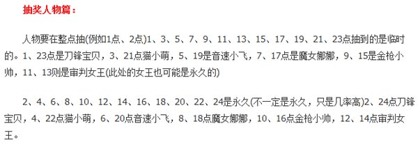 天天酷跑抽奖时间段解析 抽奖时间表介绍
