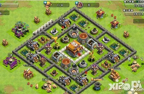 陌陌争霸7本摆法 陌陌争霸7本防御图分享