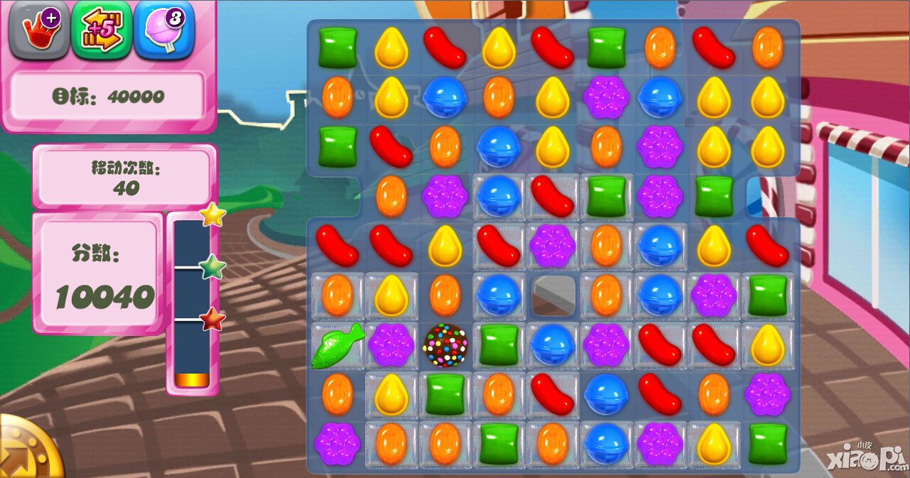 糖果传奇第十关