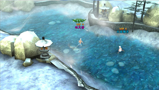 三剑豪温泉沐浴和无限闯关副本介绍