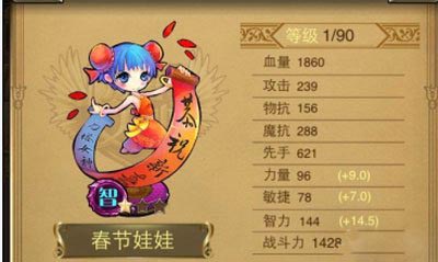 刀塔女神春节娃娃