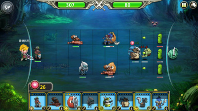 丛林战纪蓝色卡组合