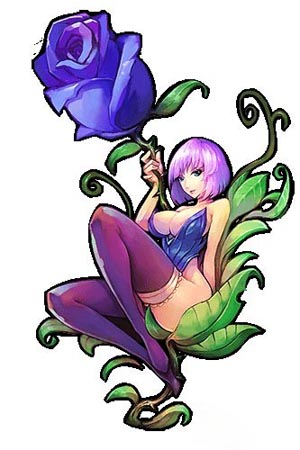 刀塔女神蓝色妖姬