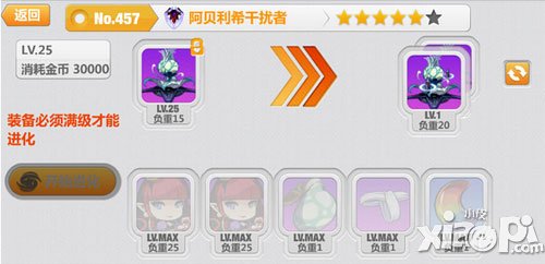 崩坏学园2阿贝利希干扰者进化材料