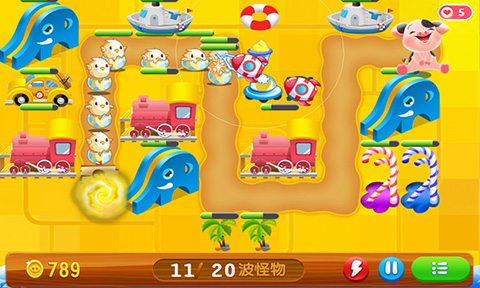 保卫花猪游戏截图