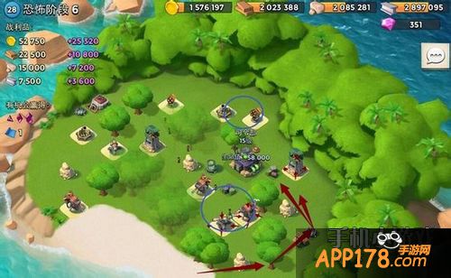 海岛奇兵1.28恐怖博士阶段1-20通关路线图