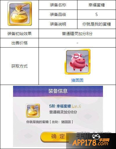 天天风之旅幸福蜜糖属性
