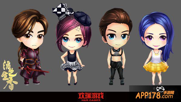 同名手游《活色生香》服装全家福震撼亮相