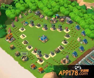 海岛奇兵心形阵容