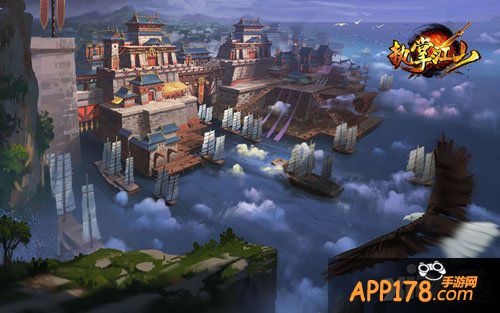 国风大师亲自操刀 《执掌江山》原画欣赏