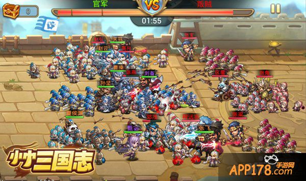 《小小三国志》IOS版上线火爆 林熊猫PK女神团引热议