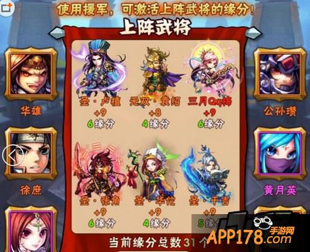 上阵武将