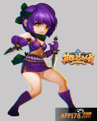 清新萌动来袭 《英雄总动员》全新角色原画曝光