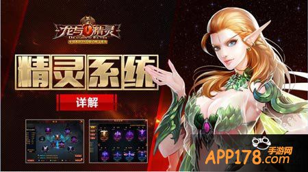 龙与精灵精灵类型