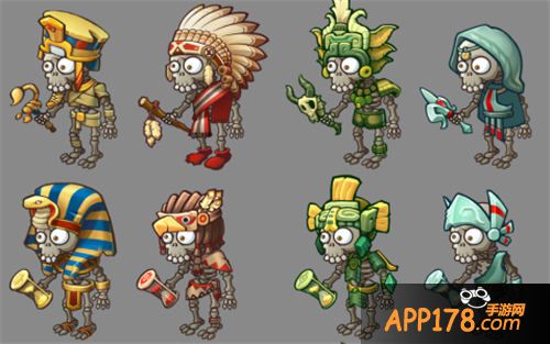 恶魔不要啊角色创新颜值 骷髅恶魔PK僵尸