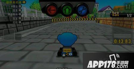 跑跑卡丁车手机版城镇运河跑法