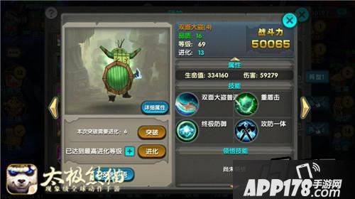 太极熊猫新武神双面大盗技能