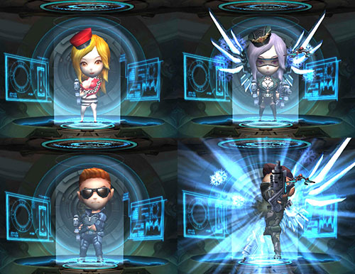 图3 《枪战联盟》时装形象