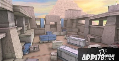 全民突击5V5自由移动埃及遗迹地图
