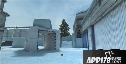 全民突击5V5自由移动雪地地图