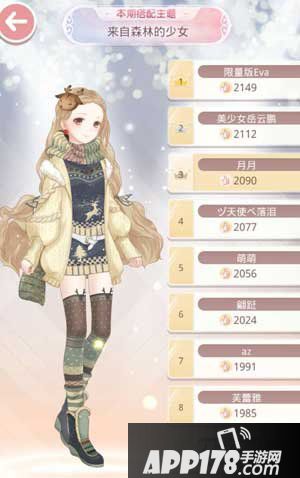 奇迹暖暖来自森林的少女