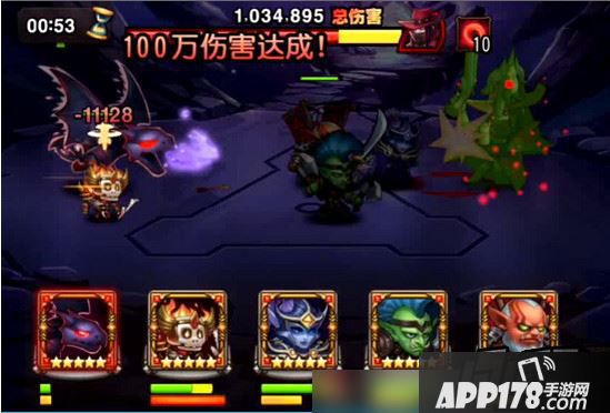 刀塔传奇世界BOSS猎魔人巨神带你上260W视频图文攻略