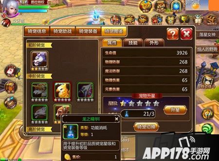 幻想编年史骑宠