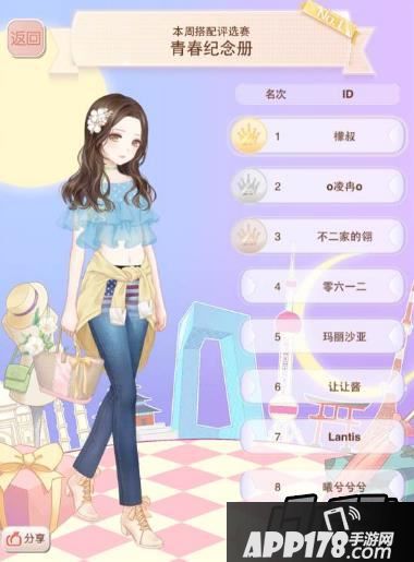 暖暖环游世界青春纪念册评选赛高排名搭配