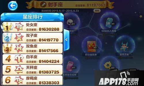 天天酷跑星座争霸