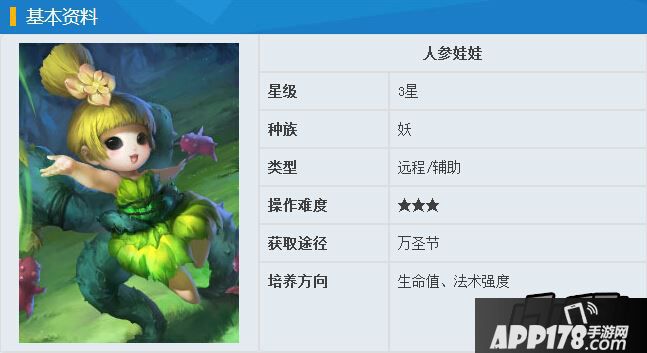 乱斗西游2人参娃娃图鉴