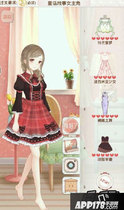 童话故事女主角A评分