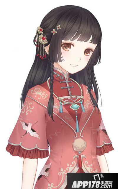 暖暖环游世界花鹤翎红套装