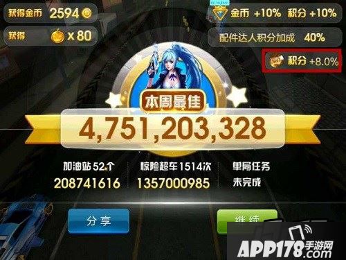 天天飞车游戏截图