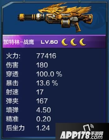 全民突击加特林战鹰VST1加特林深度对比分析