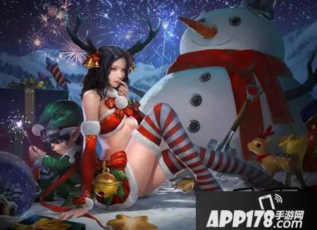 圣诞女郎—洁辛塔