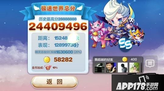 天天酷跑啵啵奇多种搭配万米得分实测一览