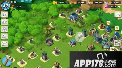 海岛奇兵50级20本收钻阵型展示