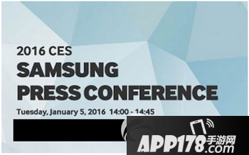 三星ces2016新品发布会邀请函 三星ces2016发布会视频直播地址